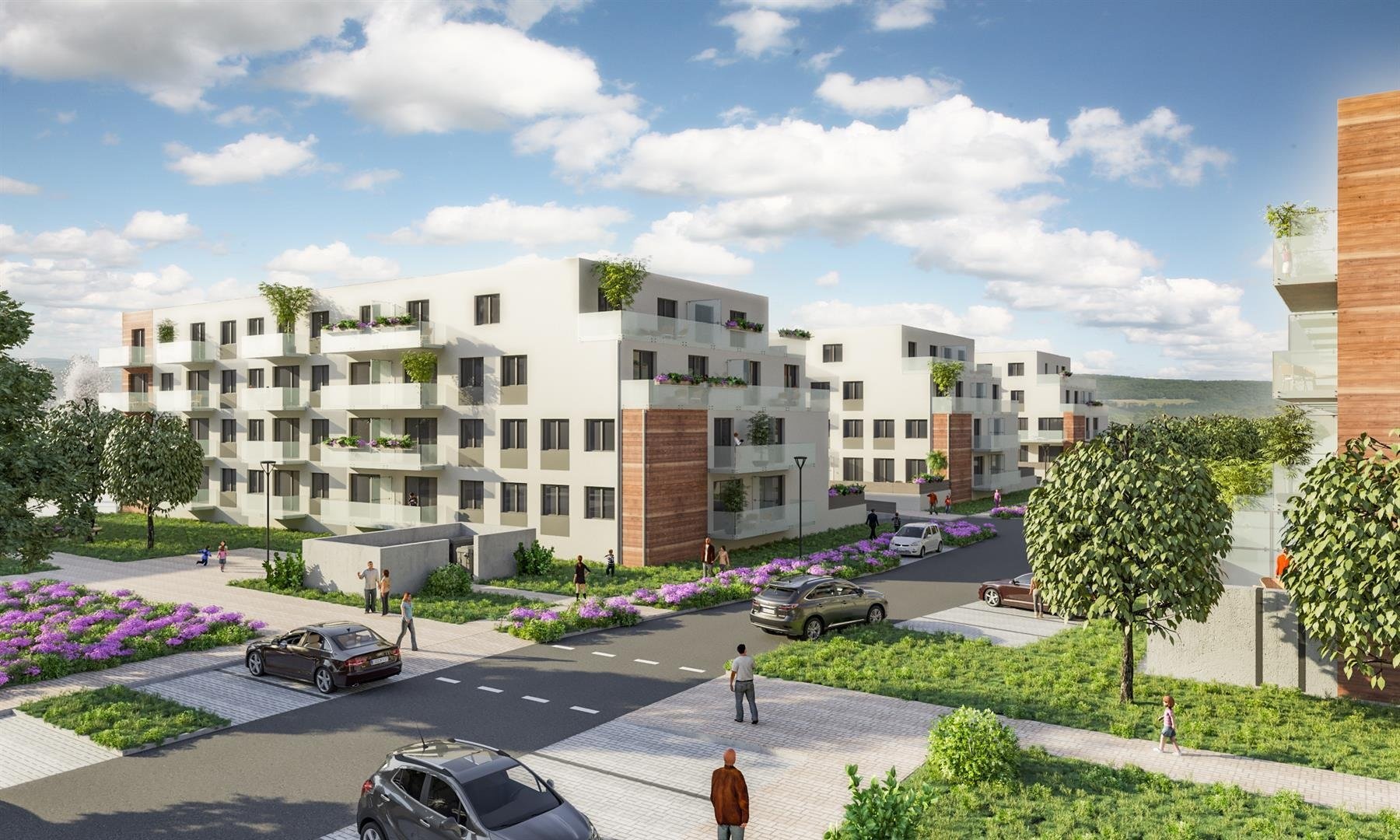 Prodej bytové jednotky 2+kk B301, Olomouc - Nový Šibeník 2. etapa