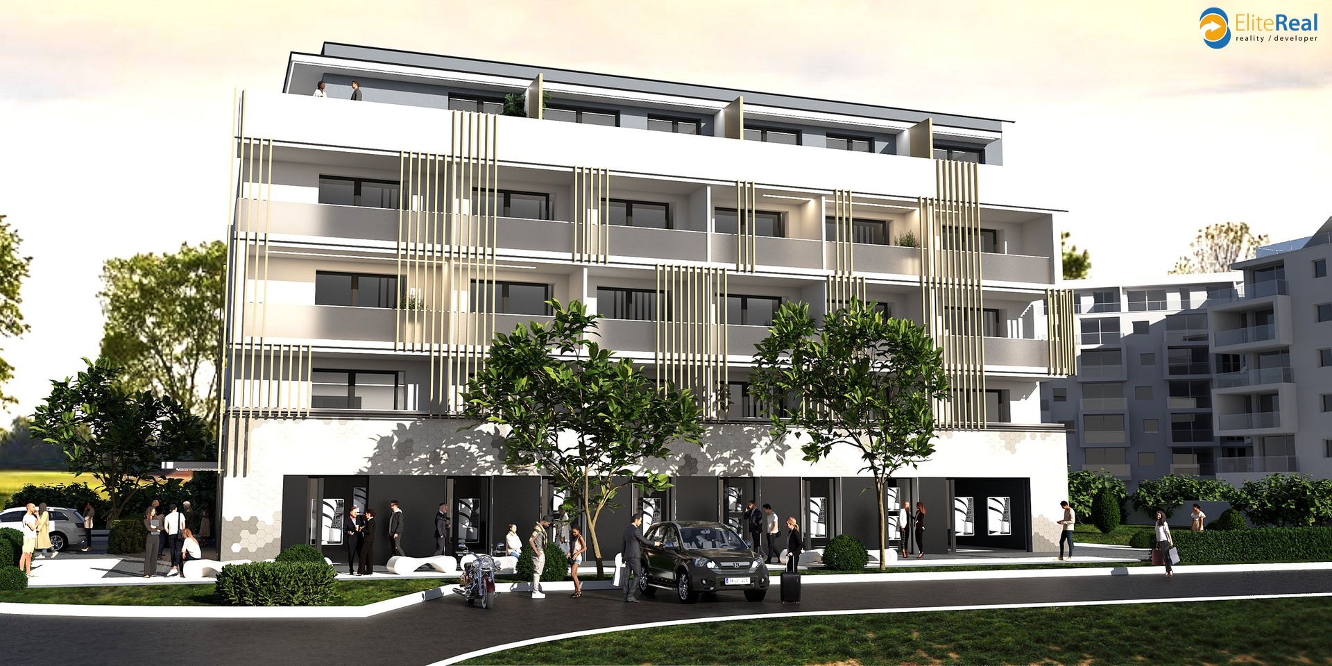 Prodej bytové jednotky 2+kk 306, Olomouc - Rezidence Varšavská